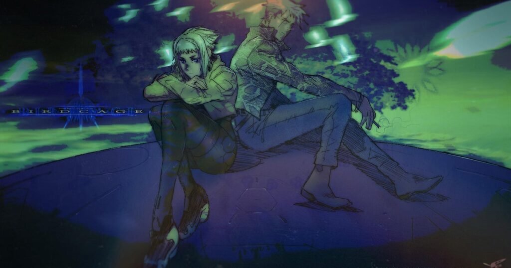 Birdcage is a stylish, tough, frenetic bullet hell "sword action shooting game" inspired by anime and '90s arcade classics