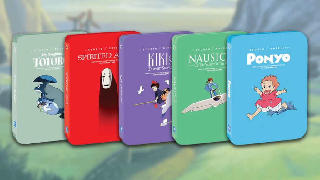 Get Studio Ghibli Blu-Ray Steelbooks For $18 And DVDs For $6
