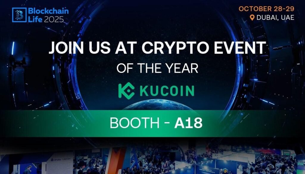 KuCoin Brings Fresh Brand, Trust-Driven Innovation, and Mining Vision to Dubai's Blockchain Life 2025