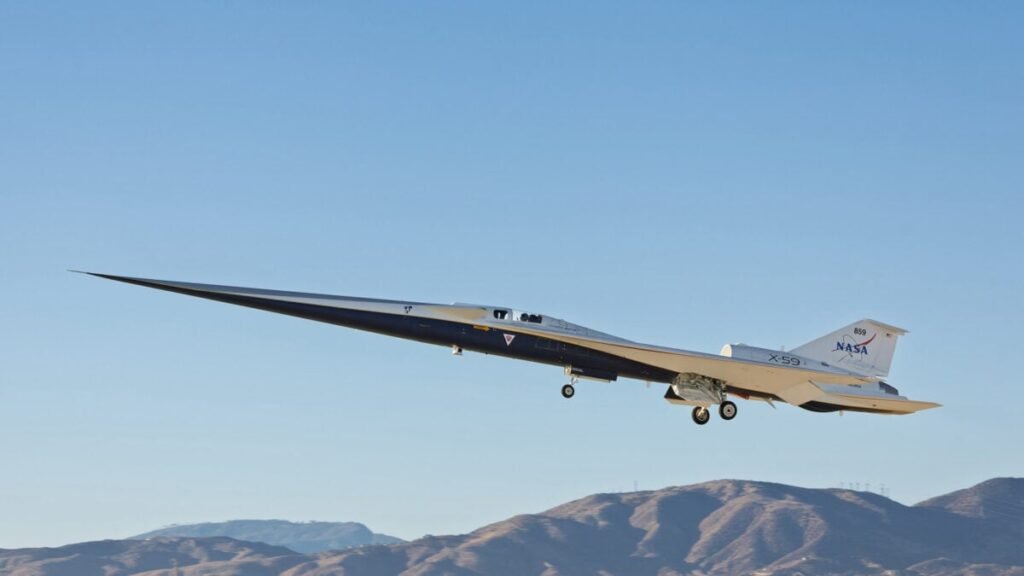NASA’s Supersonic Jet Finally Takes off for Its First Super Fast, Super Quiet Flight