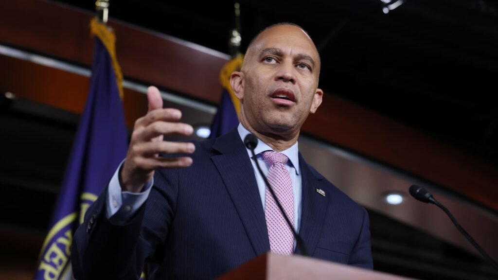 Trump Jan. 6 pardon recipient charged with Jeffries death threat