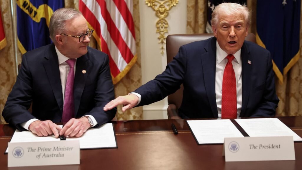 U.S. and Australia sign critical minerals agreement