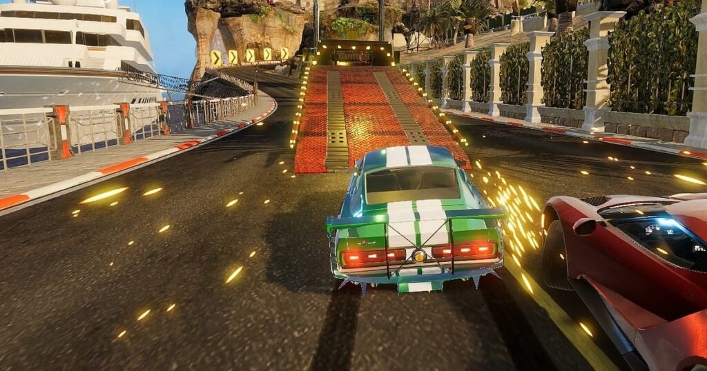 We need more trashy arcade racers like this Cruis'n Blast spiritual successor, Fast and Furious - pure video game junk food