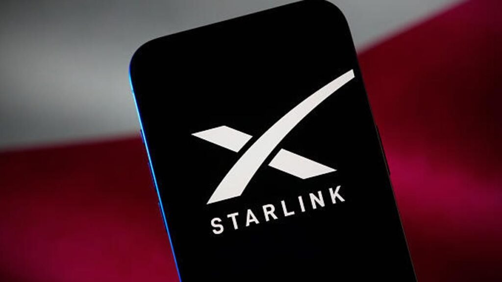 Why Starlink Sends So Many Copyright Warnings to Its Users Starlink logo on a phone.