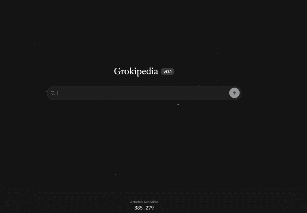 X's Grokipedia is online after it briefly crashed out